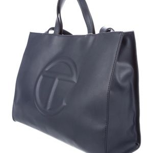 Oprah's Fave Telfar Medium Shopping Bag - Navy